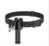 Fishing Rod Holder Belt Snap-on Adjustable Hook with Lock Portable Fishing Gear Outdoor Fishing Rod Belt Holder Of Waist Support