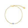 K18 Yellow Gold Bracelet for Natural December 18K Comes with Gift Perfect for Gift Women, Tanzanite, Birthstone, Gold, Wrapping, Mother's Day,