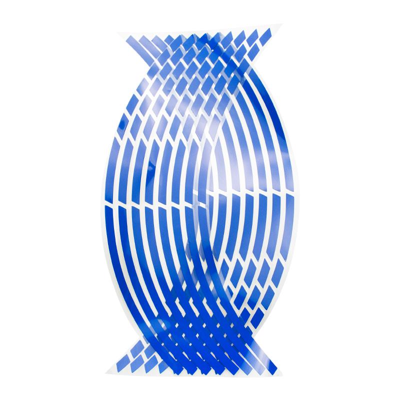 Наклейки для мотоциклов, 16 шт., светоотражающие полосы для 17/18 дюймов, аксессуары для обода колеса, ленты, аксессуары