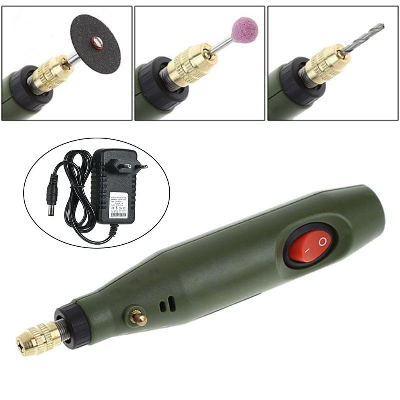 Mini Electric Drill Grinder Set Epoxy Resin DIY Crafts Jewelry Making Power Tool