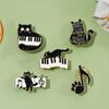 Zinc Zinc Alloy Kitten Girl Gifts Fashion Jewelry Women Cat Brooch Clothing Accessory Korean Style Brooch