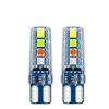 10 шт. Автомобильный фонарь номерного знака RGB T10 3030 8SMD Светодиодный стробоскоп Мигающий свет Светодиодные габаритные огни W5W/194 Боковой габаритный огонь Парковочный фонарь