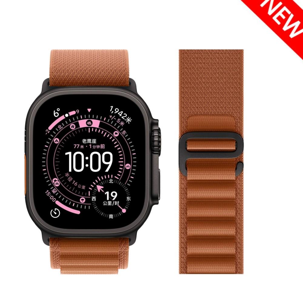 Альпийские ремешки Для Apple watch 10 ремешок 44мм 40мм 49мм 42 46мм 45мм 41мм нейлон correa браслет iWatch серия 7 se 3 8 9 ultra 2 11