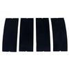 Happy Kreuz HZ4116 Replacement Felt for Dry Sticking Squeegees 0.08 Inch (2 Mm), Set of 4