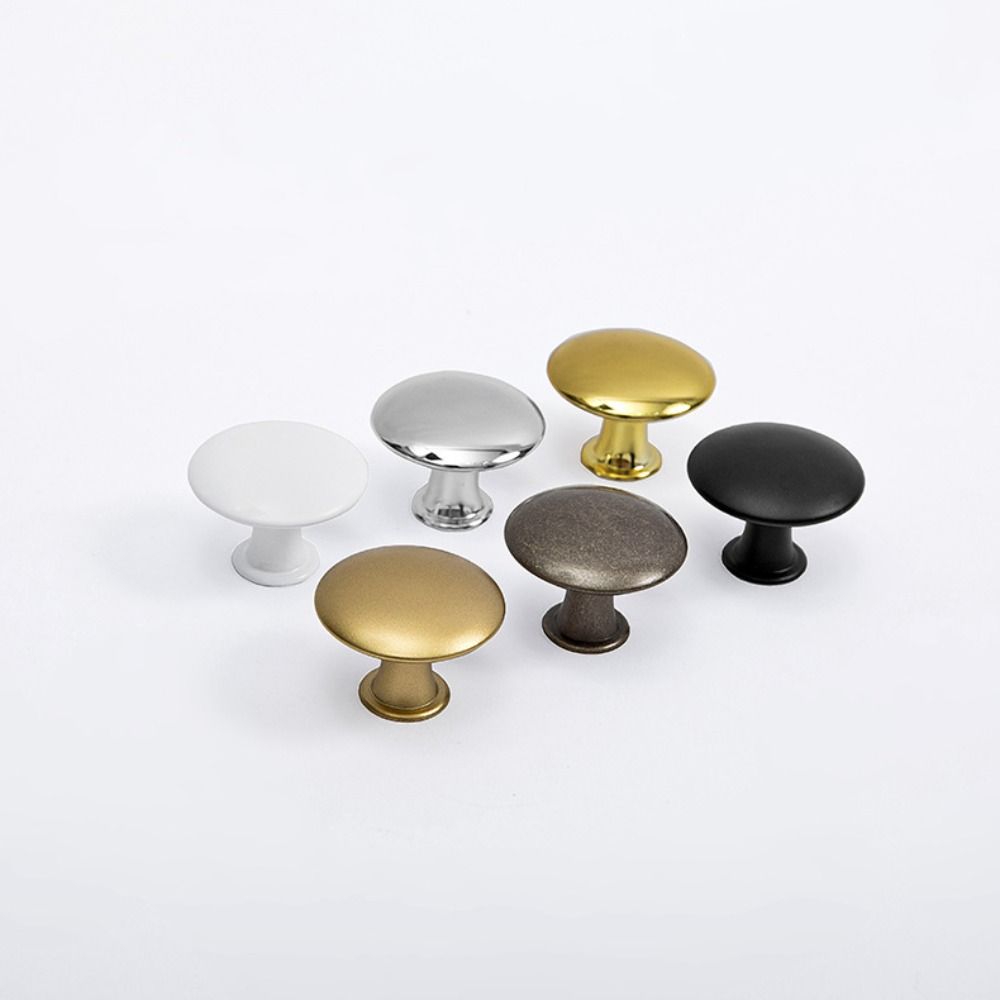 Zinc Zinc Zinc Alloy Mushroom Cabinet Handles Round Drawer Pulls Furniture Hardware  Children's Room
