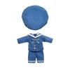 Obitsu 11 OB11 Size Costume for Obitsu Doll 11cm Body Sailor Uniform Sailor Style Clothing Beret 3 Piece Set 4 Colors (Blue)