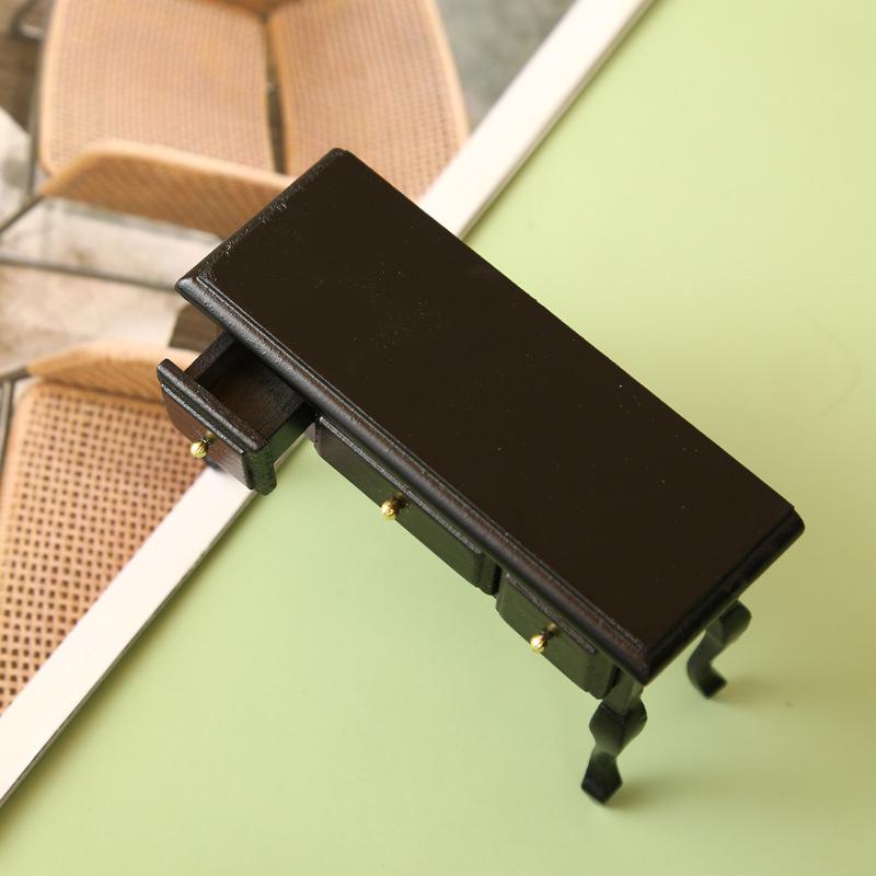 1:12 кукольных миниатюрных туалетных столиков, имитация стола, мебель, модель декора, игрушки, кукольные аксессуары для дома