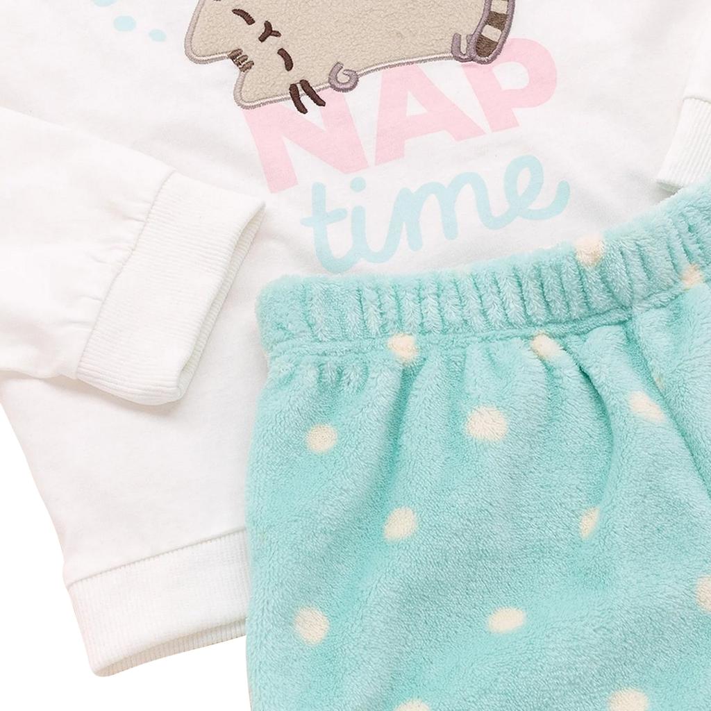 Pusheen Girls Fleece Pajamas Set