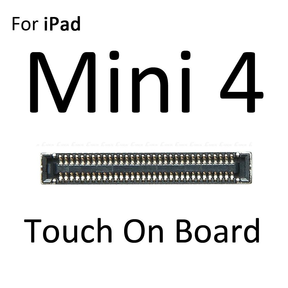 FPC Connector For iPad 2 3 4 5 air 6 air2 Mini 1 2 3 4 Lcd Digitizer Touch Screen Connector Clip On Motherboard Main Board