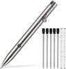 KeyUnity KP00 Ballpoint Titanium Small Bullet Ballpoint Fast 5 For Single Length Ballpoint Pen Refill Oil-based Pen, Lightweight, Pen, Pen, Writing,
