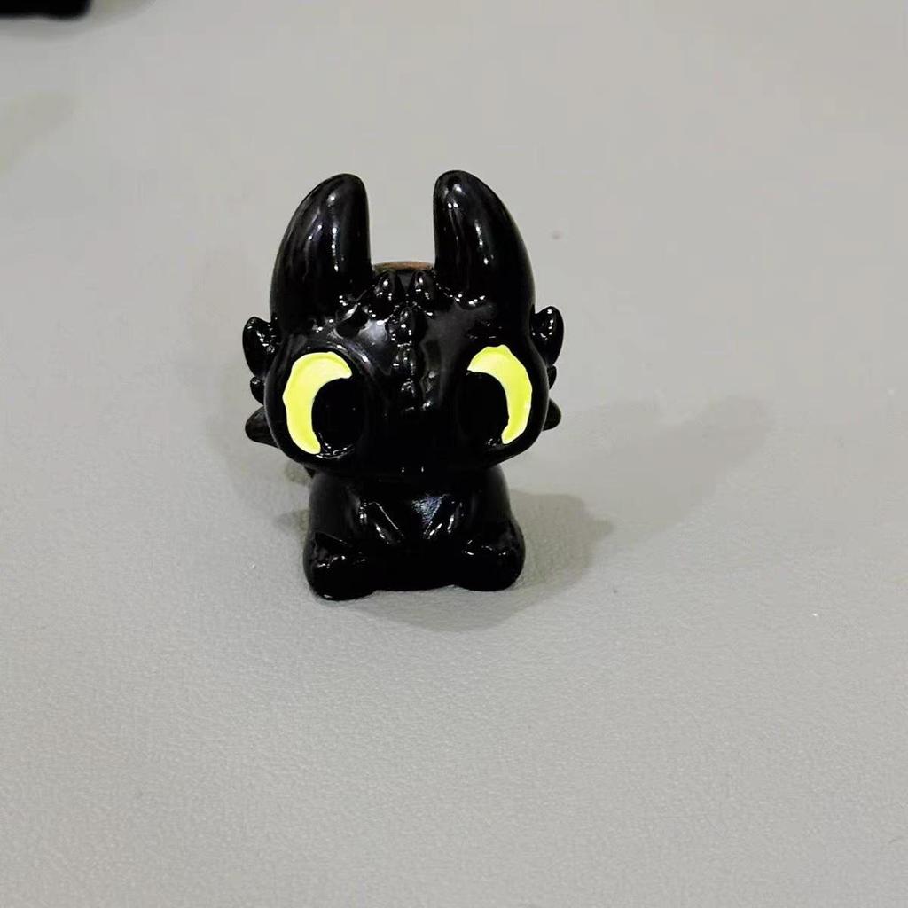 Cute Toothless & Partner DIY Car/Desk Ornaments - How to Train Your Dragon Theme