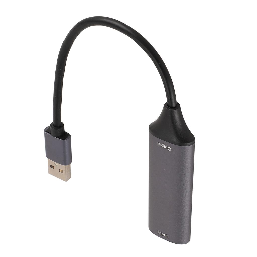 USB-карта захвата Мультимедийный интерфейс высокой четкости для USB 2.0 Конвертер Карта записи видео 4K F