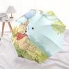 Winnie-the-Pooh, Tigger Automatic Opening and Closing Umbrella, Compact Travel Umbrella, Lightweight and Portable, Suitable for Beach Commut