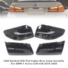 L&R Smoked LED Tail Lights Rear Lamp Assembly For BMW 5 G30 G38 2018-2020