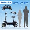 Twofish TF03 Three-wheeled Electric Scooter 500W Motor 48V15Ah Battery 28km/h Max Speed 30km Max Range