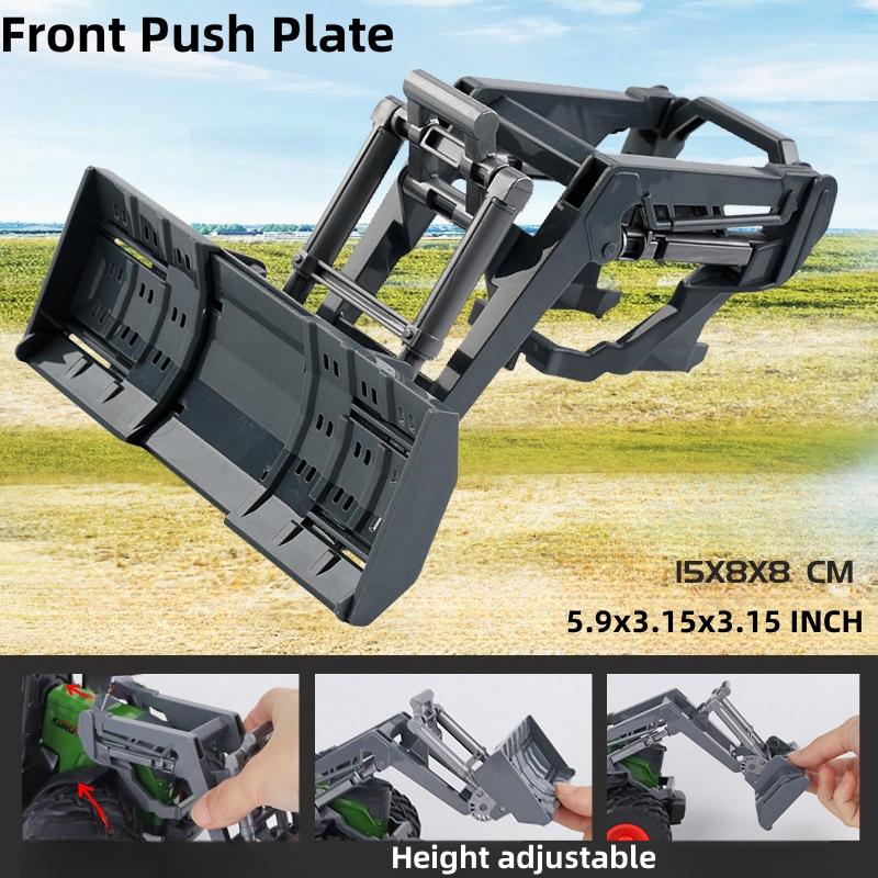 Крупномасштабные тракторные игрушки, DIY фермерский автомобильный игровой набор, игрушечный транспортный прицеп, инженерные подарки на день рождения