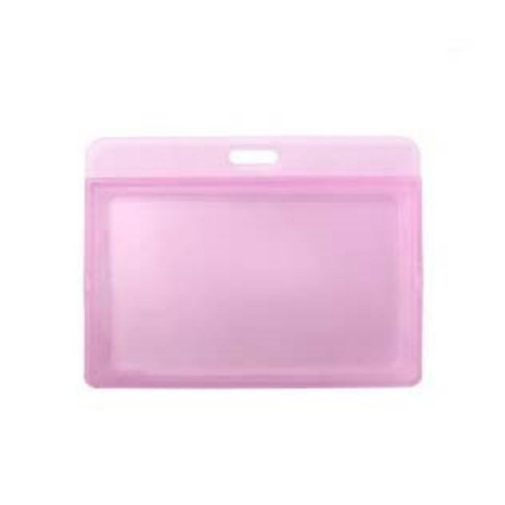 Tag Retractable Key Holder Horizontal ID Card Holder Badge Holder Name Card Cover Bank Card Holder