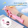Держатель для карандашей, регулируемая длина, мягкий, удобный, эргономичный дизайн, инструмент для почерка для малышей, держатель для ручек