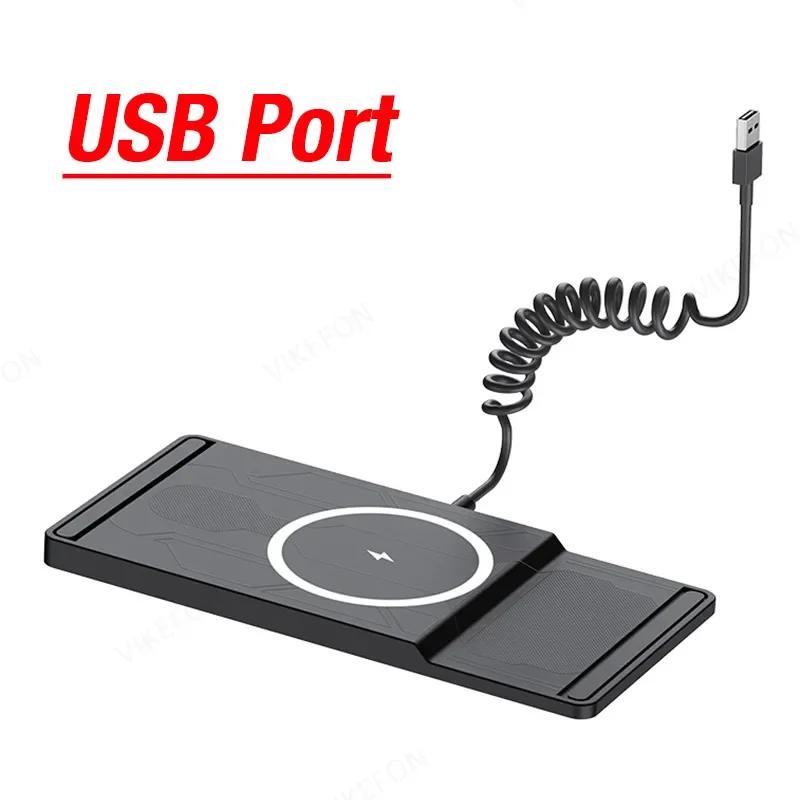 Новое автомобильное беспроводное зарядное устройство для iPhone 16 15 14 13 12 Pro Max Samsung Xiaomi Airpods Pro 2 LG быстрая зарядная станция