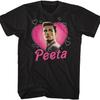 Hunger Games T Shirt Boy Crush Peeta Mellark Adult Black Short Sleeve Dystopian Sci-fi Movie Graphic Tees