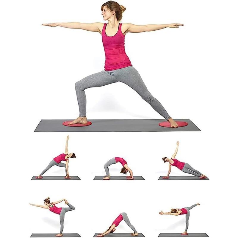 2 шт. двусторонние ползунки для упражнений для тренировки пресса и ползунки для домашних путешествий и упражнений