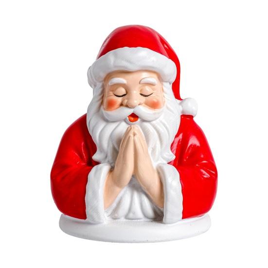 Рождественский ночник Маленькая смоляная светодиодная лампа Санта/Иисус/Снеговик Рождественский ночник для детской спальни Настольный декор