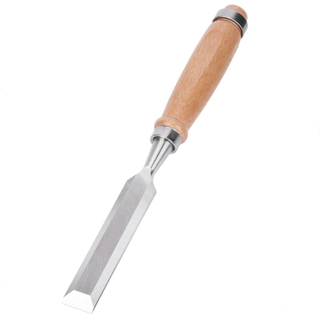 Wood Chisel Chrome Vanadium Alloy Steel Carpentry Woodworking Handle Tool 20mm