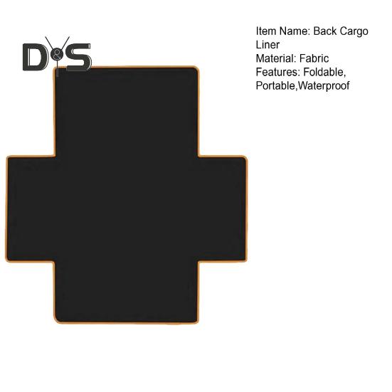 SUV Cargo Liner для собак Водонепроницаемый задний грузовой коврик Складной чехол для сиденья собаки Коврик Защитный чехол для багажника для внедорожников Седанов Ван