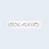 3D хромированный глянцевый черный ABS буквы номер GX400 GX460 GX470 эмблема для багажника автомобиля Lexus логотип значок наклейка