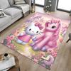 1 шт. Ковер Hello Kitty Единорог Офисный коврик Наружный коврик Домашний декор Ковер для зоны Фестивальный подарок