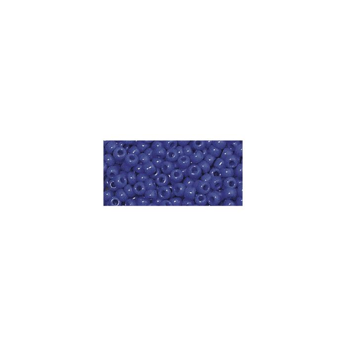 Premium - rocailles, 2,2 mm ø, bleu royal, boîte 12 g, opaque