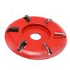 Wood Carving Disc Steel 6 Teeth Wood Cutting Wheel Shaping Disc Angle Grinder Accessories