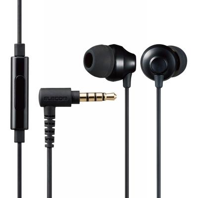 Elecom Elecom стерео наушники канального типа 3,5 мм с микрофоном Fast Music F12c 10,0 мм черные Ehp F12cmbk черные с микрофоном