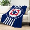 C-Cruz Azul F-Fútbol Club Football Blanket Blanket for Couch Sofa Travel Home Hiking Picni Bed Beding Flannel Blanket gift