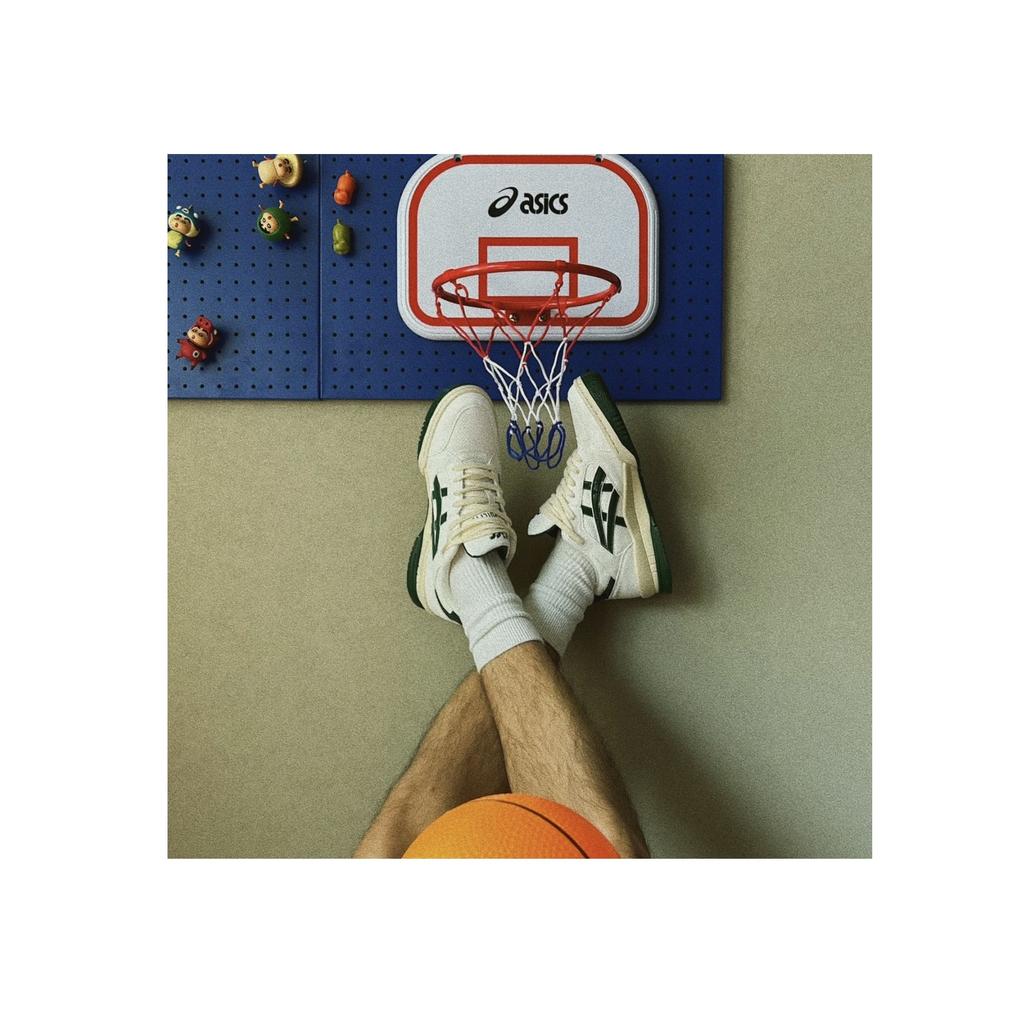 Asics Кроссовки унисекс Gel Spotlyte Low Cream Green Green Pine-Green 1203A397-102