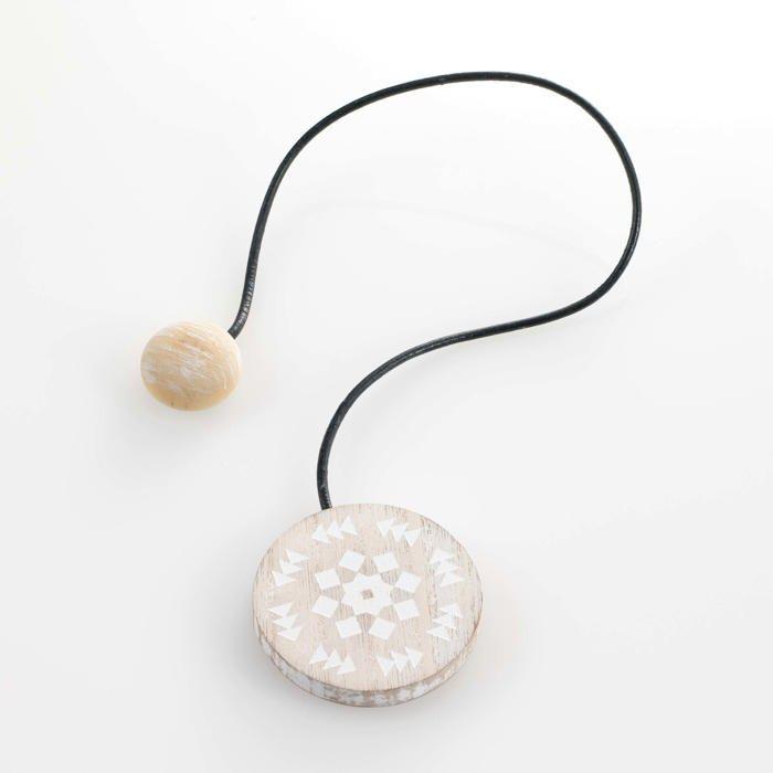 1 Embrasse aimantee Helsinki blanc