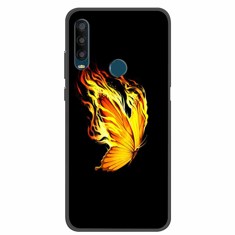 Чехол для Alcatel 1SE 2020, черный бампер, мягкий силиконовый чехол из ТПУ для телефона Alcatel 1SE 5030D 5030F 1 SE 2020, чехол с рисунком из мультфильма