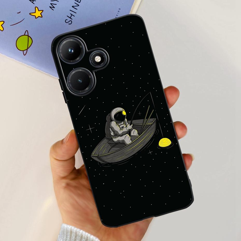 Милый Чехол Для Телефона Для Infinix Hot 30i Hot30 30 Play NFC 2023 Мягкий Силиконовый ТПУ Задняя Крышка Для Infinix Hot30i Hot 30 30Play