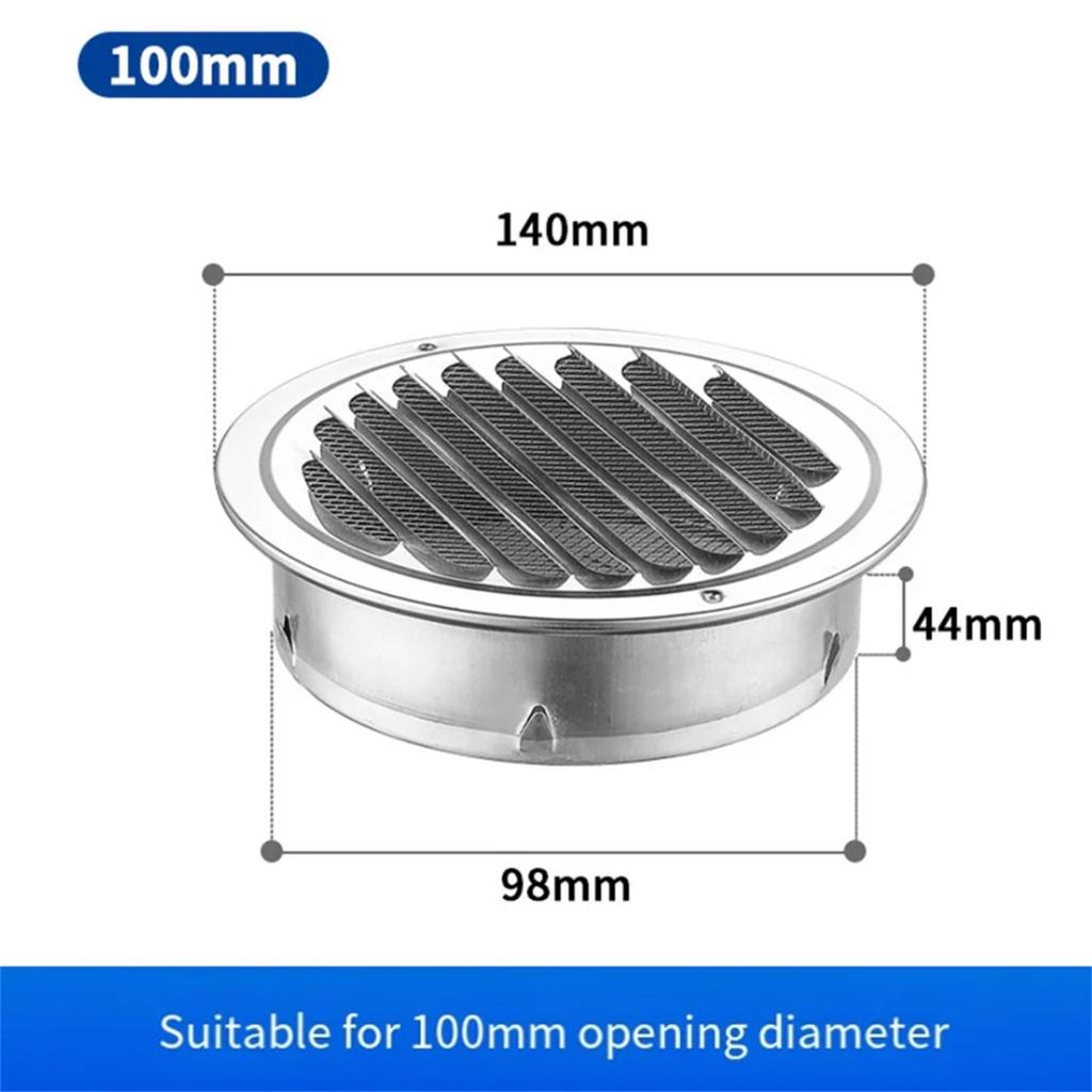 1 шт. 70-300 мм круглая решетка для вентиляции из нержавеющей стали защита от насекомых для наружных стен дома инструмент для вентиляции воздуховодов