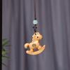 Handmade Mobile Phone Chain Traditional Zodiac Key Ring Horse Keychain  Year of The Horse