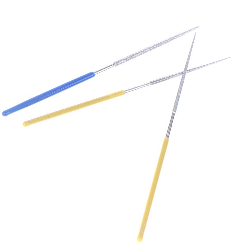 For Grinding Metal Jewely Stone Wood Dia.2mm Small Round Needle Files Customizable Alloy Hand Tools