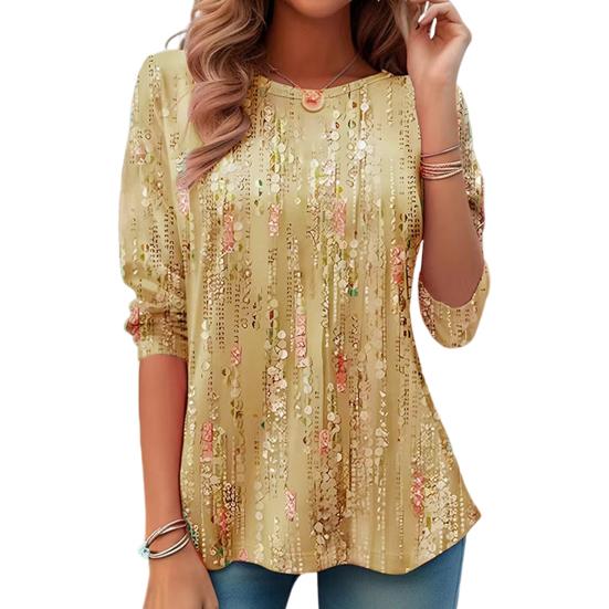 Женские топы с круглым вырезом и длинными рукавами, рюшами по краю, блестящие футболки с блестками, свободный крой, однотонные пуловеры, топы, уличная одежда