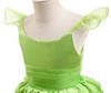 Dressy Daisy Платье принцессы Зеленой Феи с крыльями бабочки для вечеринки для малышей, нарядные размеры для девочек, Хэллоуин, День рождения, Платье, 5-6
