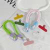 Colored Phone Lanyard Short Wrist Strap Pendant Keychain Women Men Anti-loss Keychain Bag Charm Mobile Phone Case Accessories