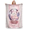 Shadow Milk Cookie Run Kingdom Blankets Flannel All Season  Breathable Warm Throw Blankets for Bedding Bedroom Plush Thin Quilt