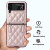 Применимо к чехлу для мобильного телефона Samsung Z Flip6 Flip4 маленький ароматный ромбовидный шелковый шарф диагональный ремешок портативный карман для веревки 2