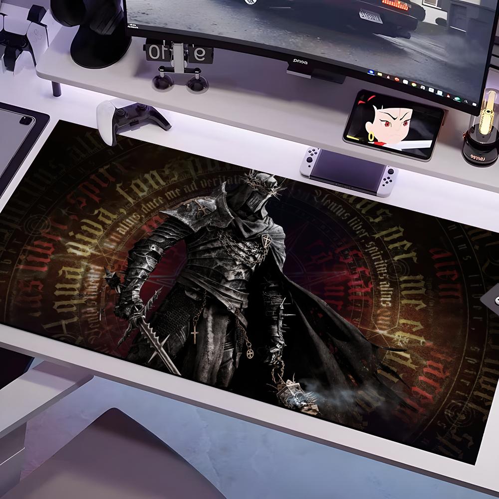 Коврик для мыши L-Lords Of The F-Fallen Разные размеры Большой квадратный Компьютерный Офисный Игровой Настольные коврики Резиновые Противоскользящие Коврики для мыши