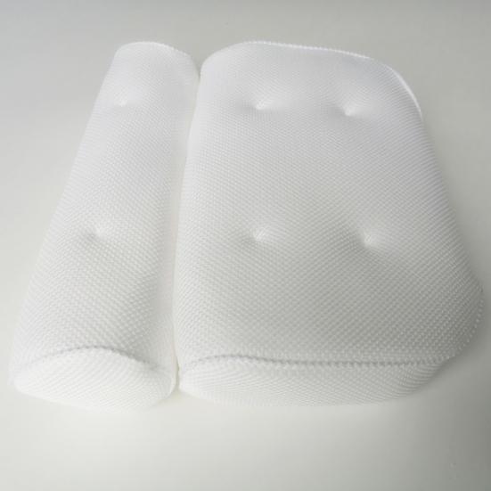 Подушка для ванны с присоской, противоскользящая, очень мягкая, для поддержки головы, шеи и спины