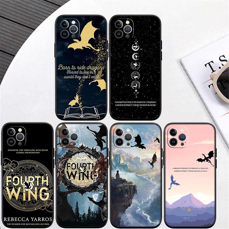 Fourth wing dragons Phone Case for Motorola Moto Edge 60 60s 70 G86 G56 G54 E14 G04S G45 G54 G64 Pro Power Neo Fusion