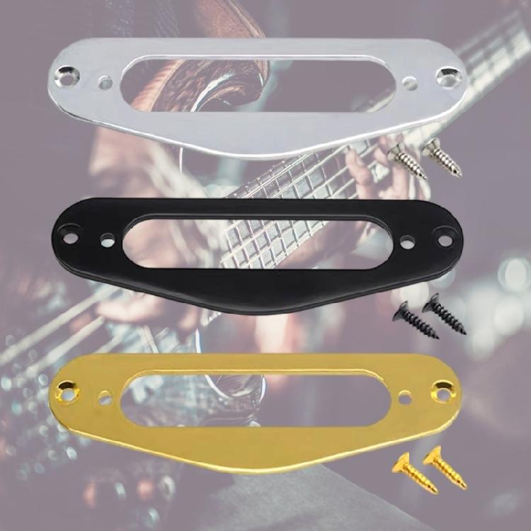 Металлическое кольцо для звукоснимателя Humbucker с одной катушкой, защитная декоративная металлическая рама для грифа электрогитары, предотвращает повреждения